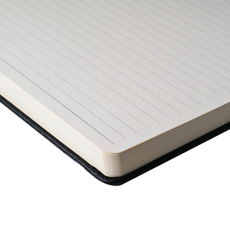 LIBRETA SAKURA HOJA CREMA CON LINEAS 13X21 CM - 3