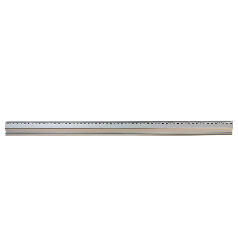 REGLA ALUMINIO RENART PERFIL DE CORTE Y ANTIDESLIZANTE 30CM - 1