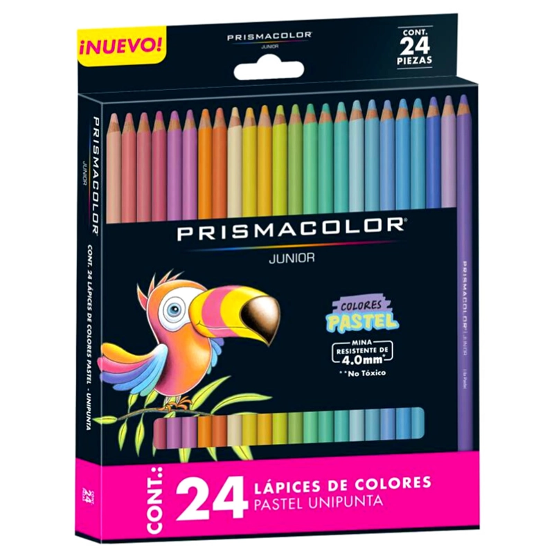 LAPICES PASTEL PRISMACOLOR JUNIOR DE 24 COLORES - 1