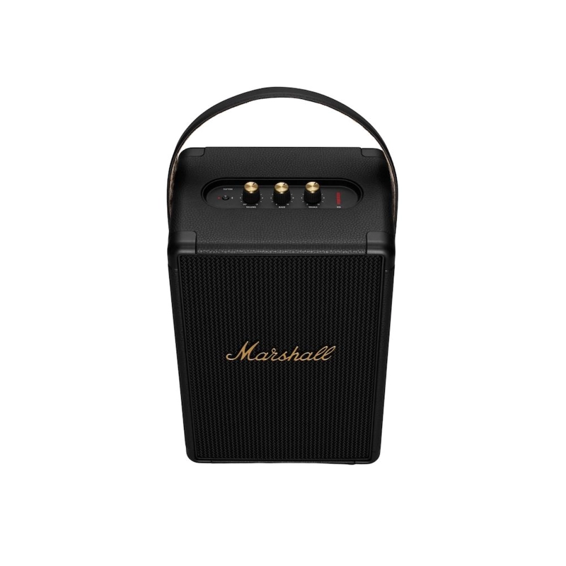 PARLANTE BLUETOOTH MARSHALL PORTATIL TUFTON BLACK AND BRASS - 2