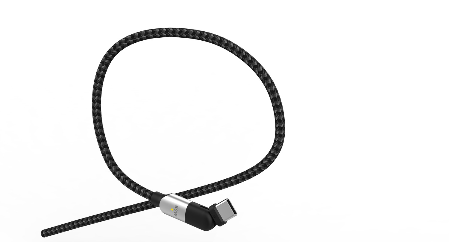 CABLE GIRATORIO USB-C A USB-C 60W DE 2M RUGGED DUSTED - 5