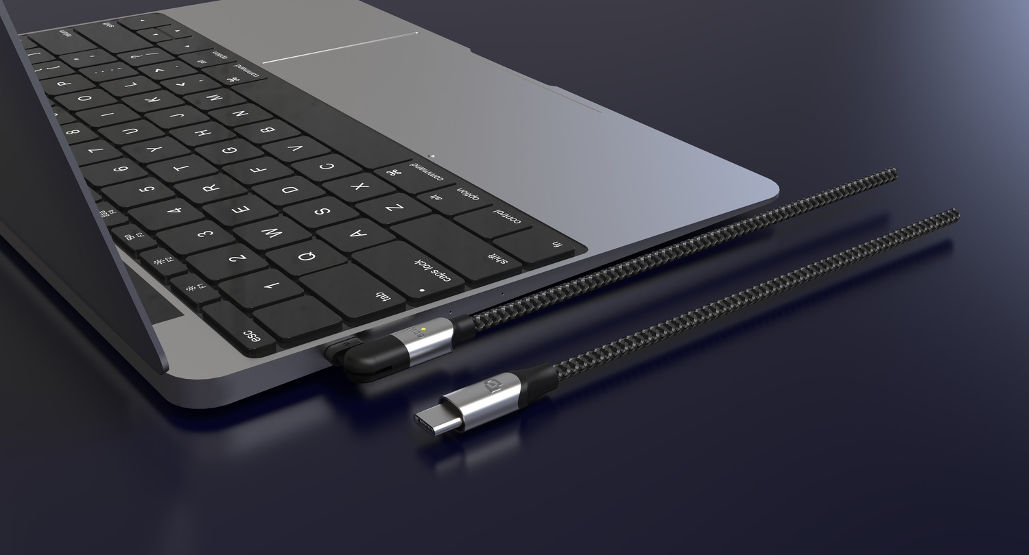 CABLE GIRATORIO USB-C A USB-C 60W DE 2M RUGGED DUSTED - 7