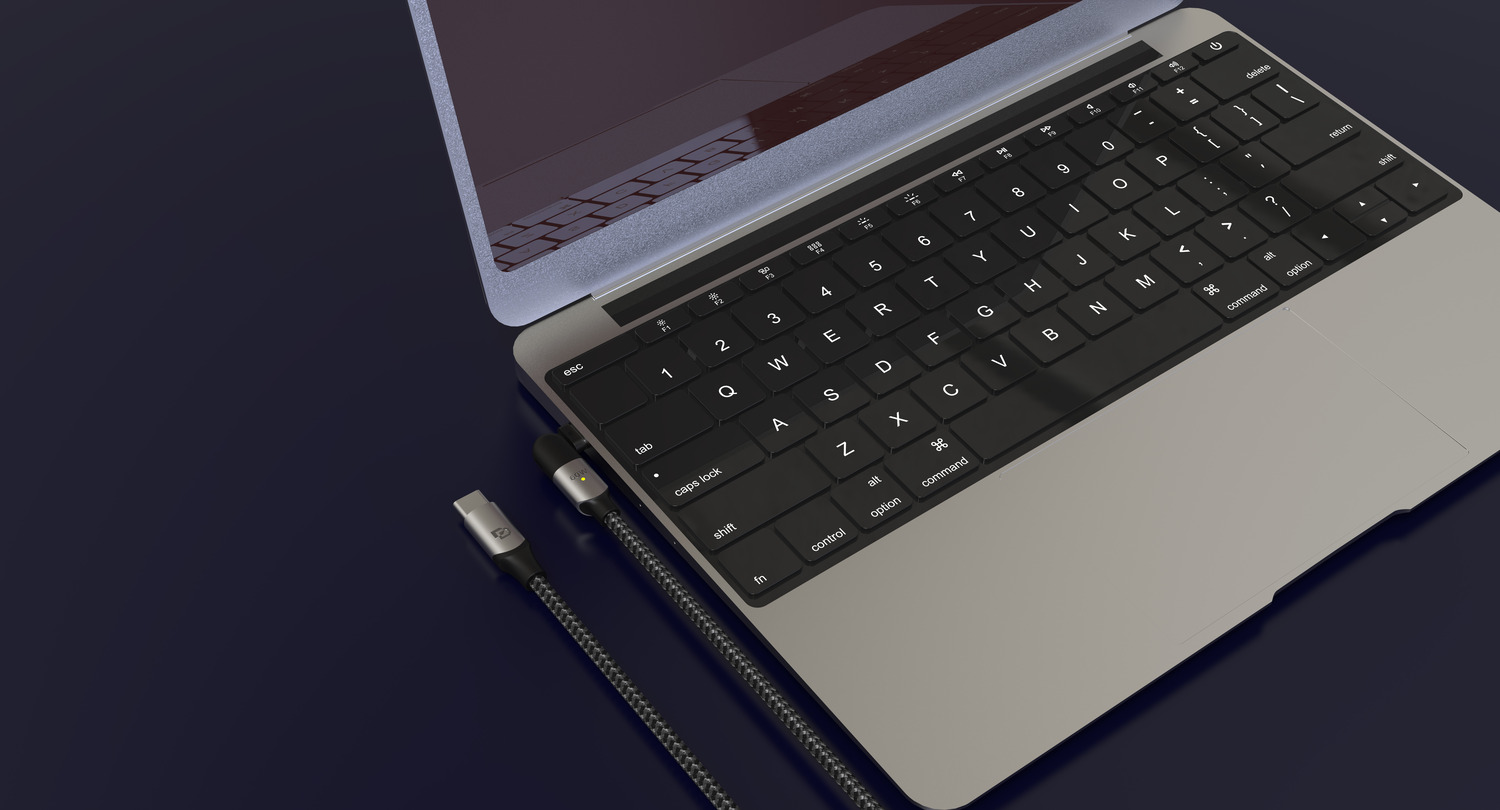 CABLE GIRATORIO USB-C A USB-C 60W DE 2M RUGGED DUSTED - 8