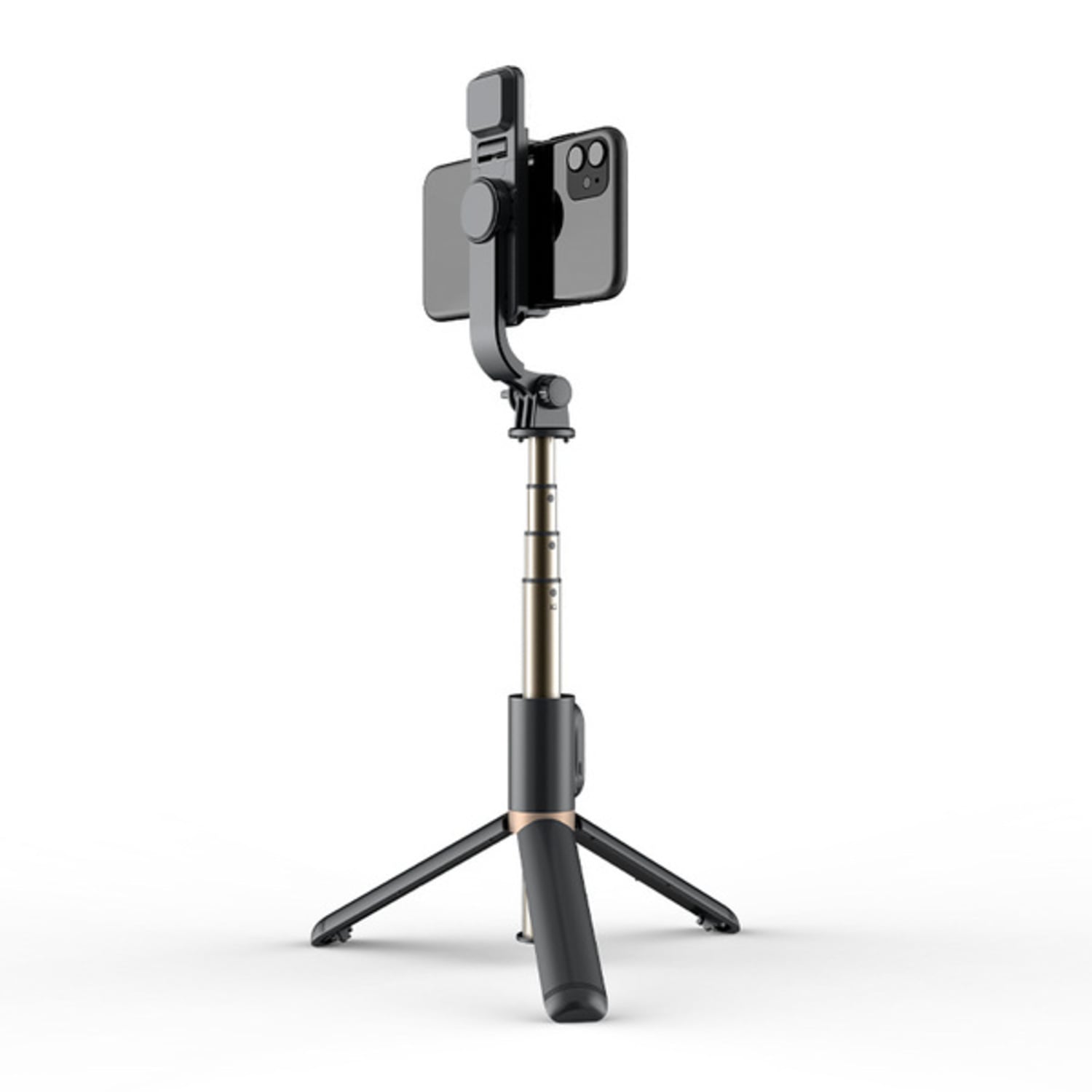 SELFIE DUSTED STICK CON LUZ LED AJUSTABLE Y CONTROL REMOTO - 1