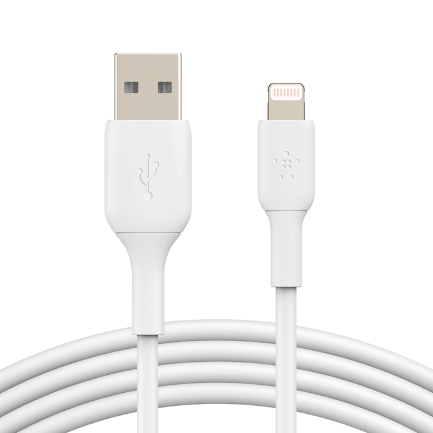 CABLE LIGHTNING A USB-A 1 MT. BELKIN BLANCO BOOSTCHARGE - 3