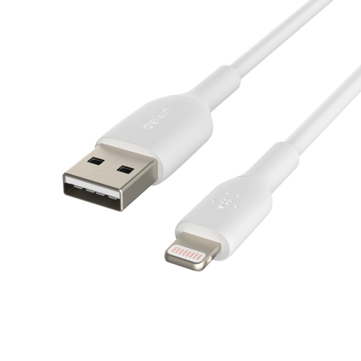 CABLE LIGHTNING A USB-A 1 MT. BELKIN BLANCO BOOSTCHARGE - 5
