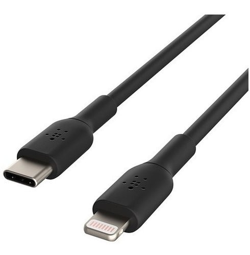 CABLE LIGHTNING A USB-C 1MT BELKIN NEGRO BOOSTCHARGE - 1