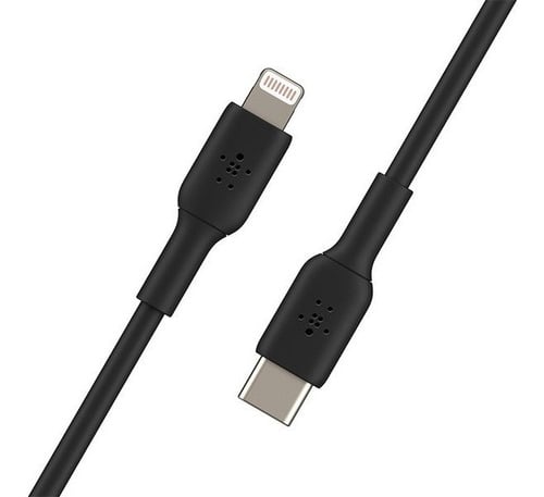 CABLE LIGHTNING A USB-C 1MT BELKIN NEGRO BOOSTCHARGE - 3
