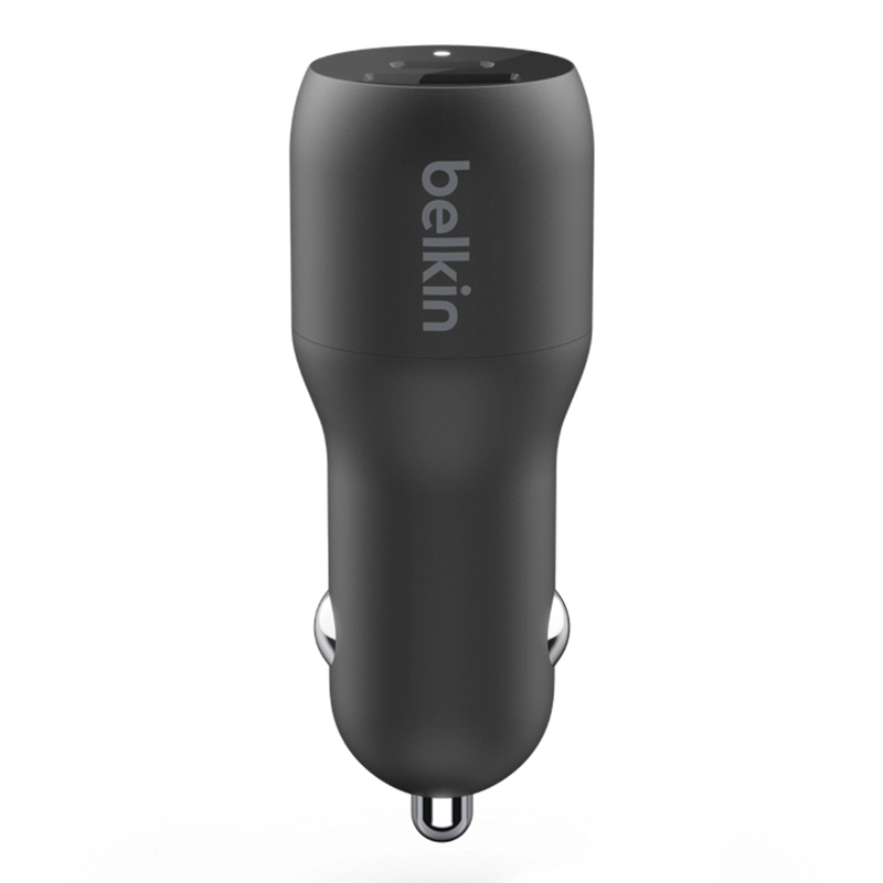 BOOSTCHARGE CARGADOR DUAL DE AUTO CON PPS 37W - 2