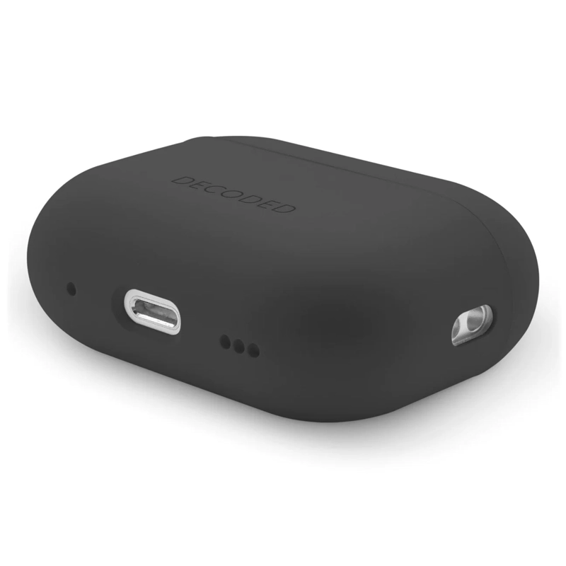 FUNDA DECODED SILICONA AIRPODS PRO 2ª Y 1ª GEN NEGRO - 5