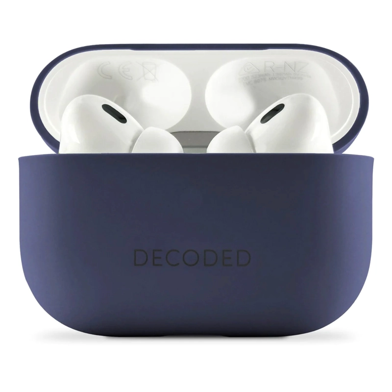 FUNDA DECODED SILICONA AIRPODS PRO 2ª Y 1ª GEN AZUL - 1