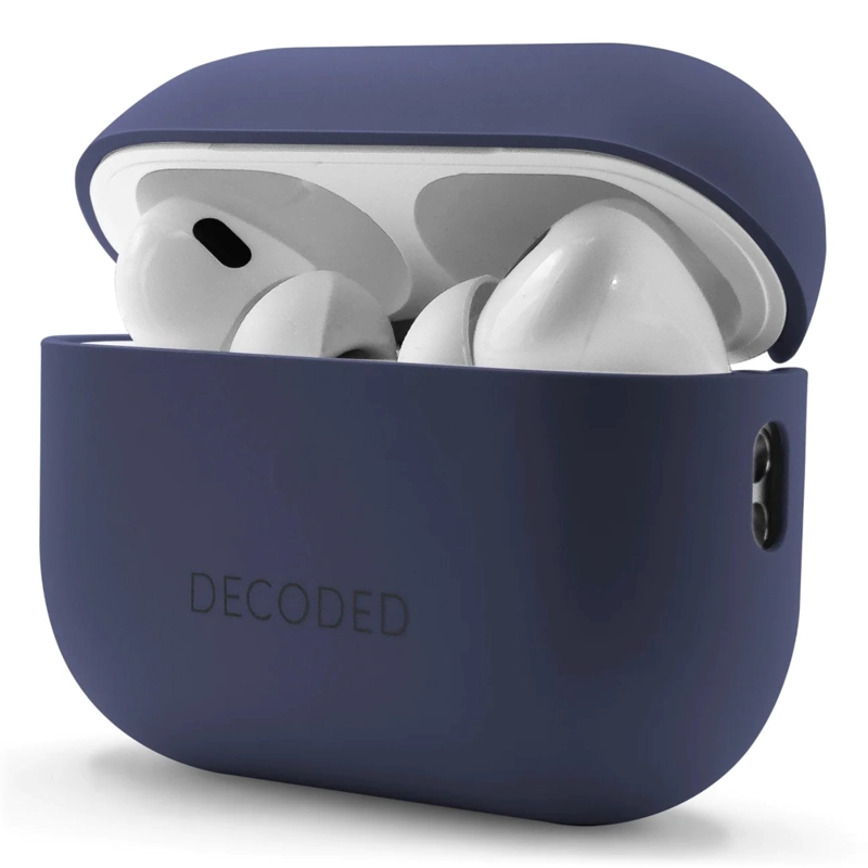 FUNDA DECODED SILICONA AIRPODS PRO 2ª Y 1ª GEN AZUL - 2