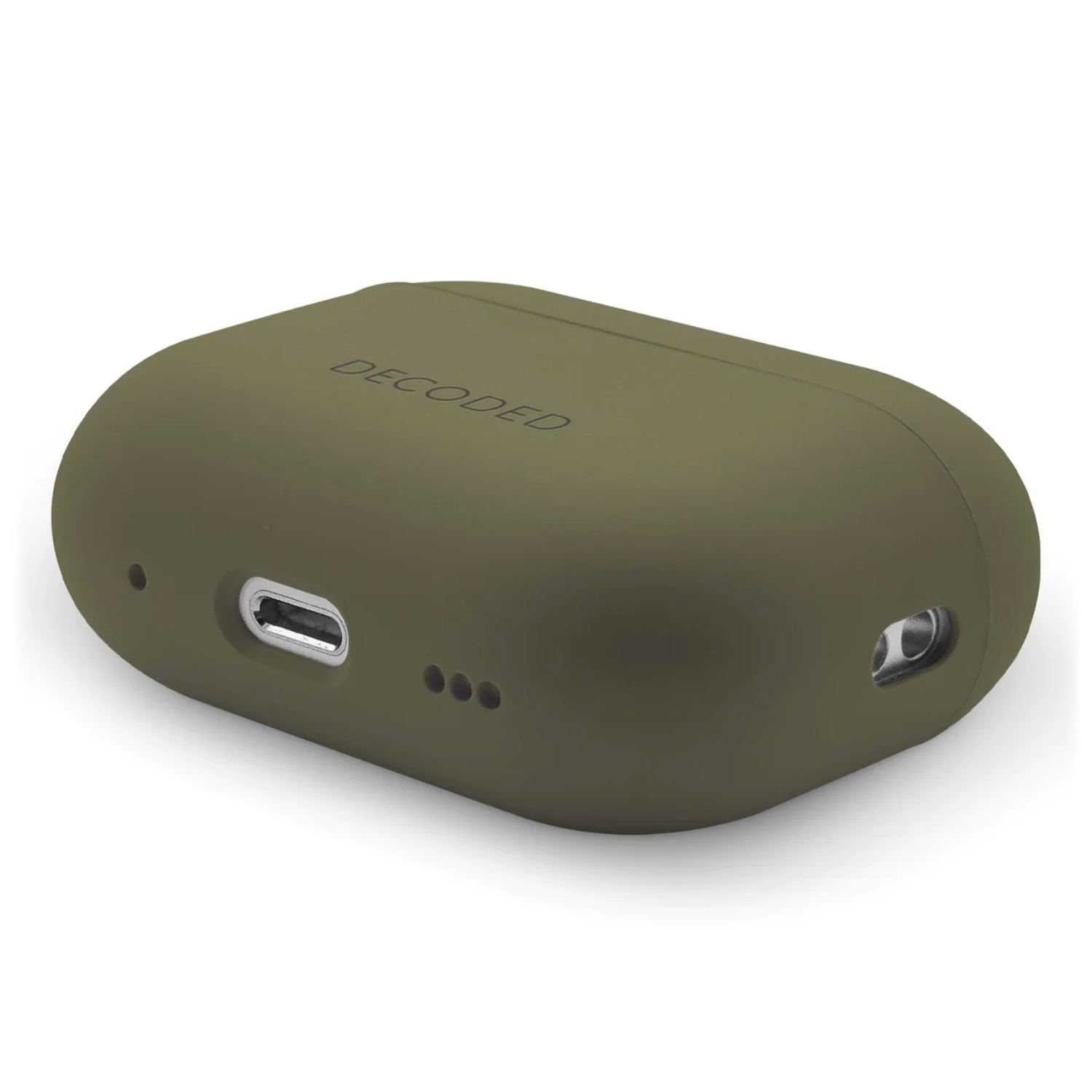 FUNDA DECODED SILICONA AIRPODS PRO 2ª Y 1ª GEN OLIVO - 5