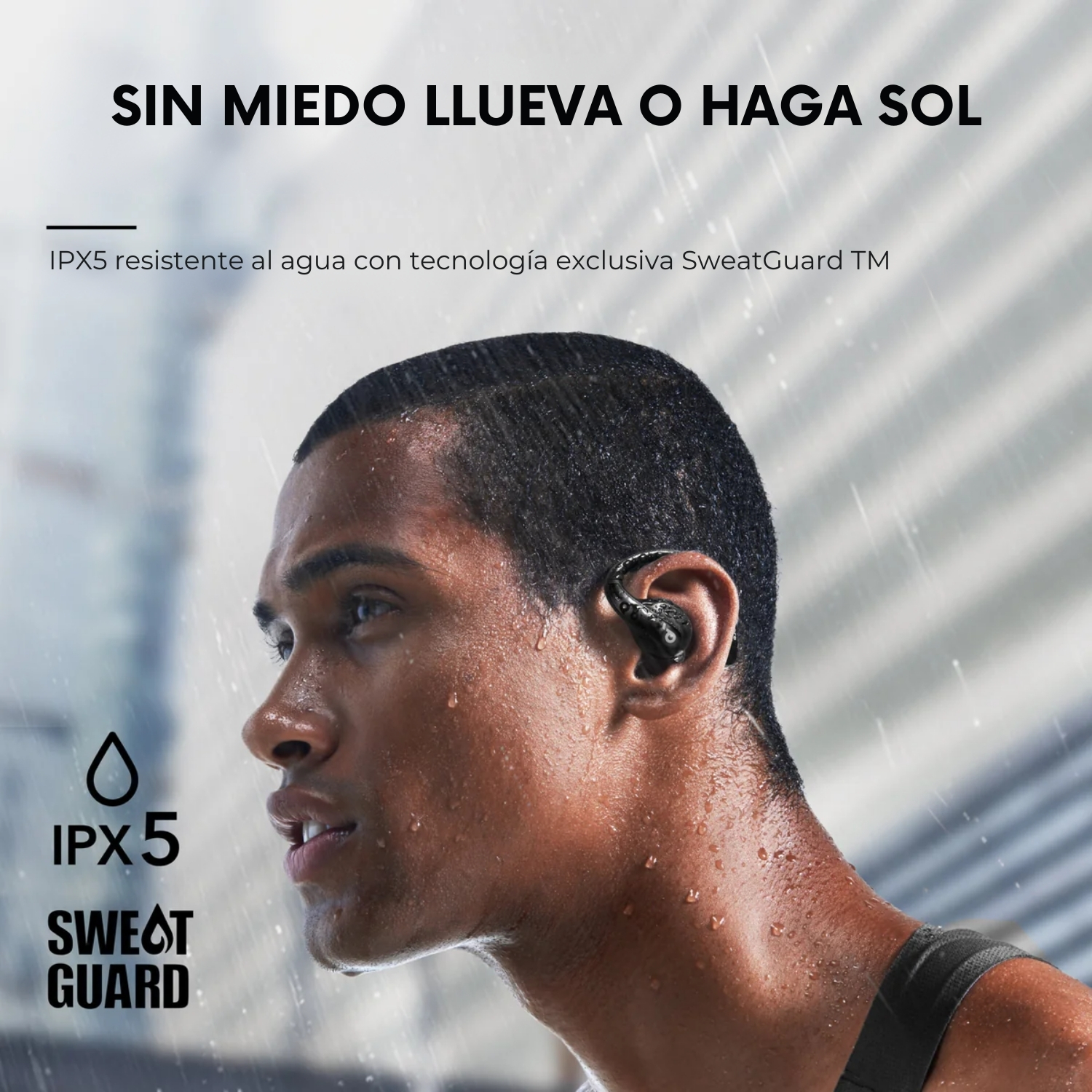 AUDIFONO TRANSMISION AEREA AEROFIT PRO SOUNDCORE NEGRO - 9