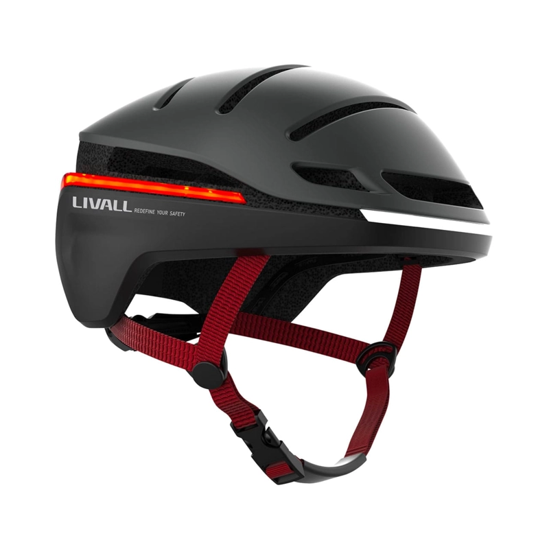 CASCO INTELIGENTE LIVALL LED EVO21 TALLA M NEGRO - 2