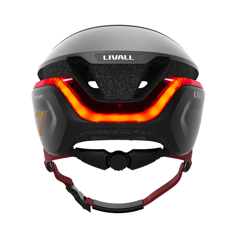 CASCO INTELIGENTE LIVALL LED EVO21 TALLA M NEGRO - 5