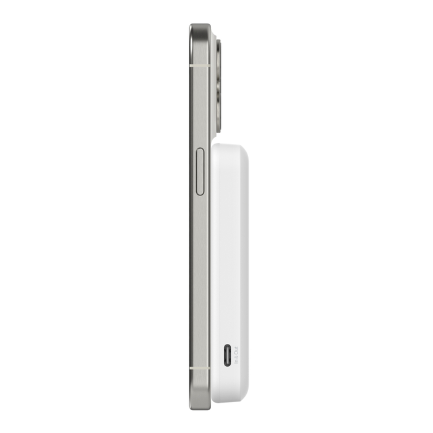 BATERIA 5.000 MAH BOOSTCHARGE PRO CARGA MAGNETICA 15W BLANCO - 8