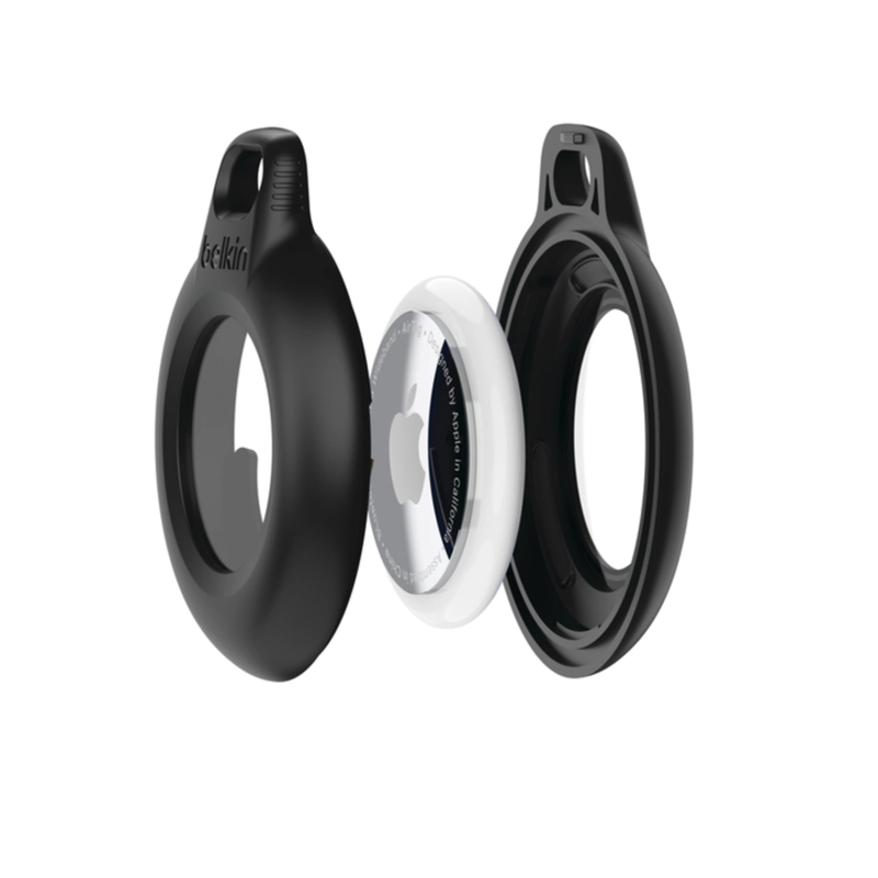 PACK BELKIN DE 2 LLAVEROS PARA AIRTAG NEGRO - 4