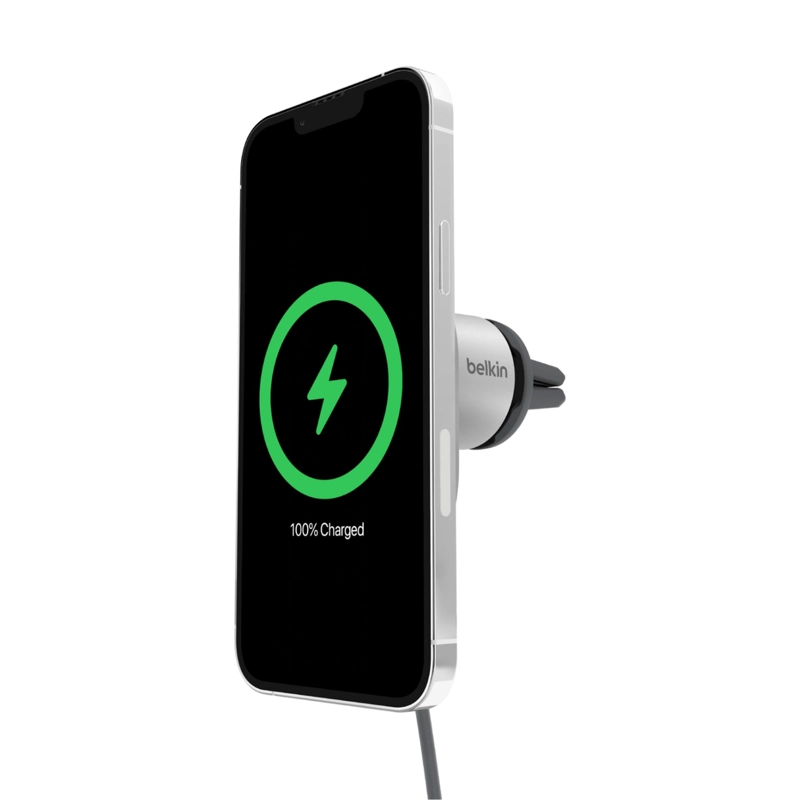 CARGADOR DE AUTO INALAMBRICO QI2 BOOSTCHARGE PRO GRIS - 1