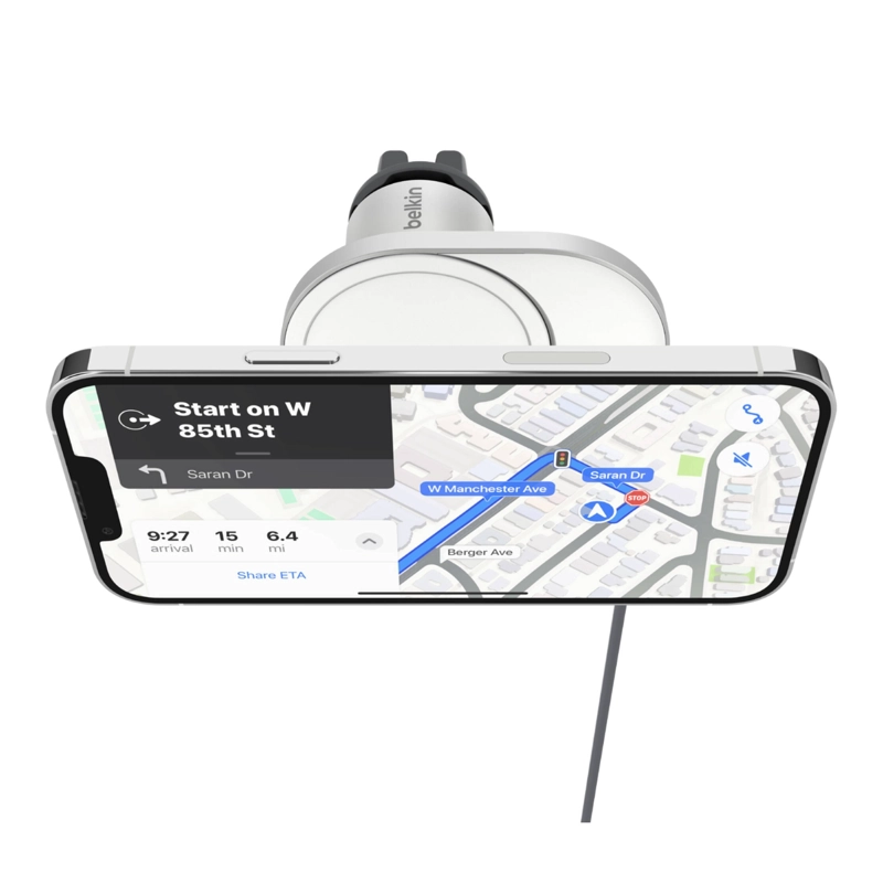 CARGADOR DE AUTO INALAMBRICO QI2 BOOSTCHARGE PRO GRIS - 5