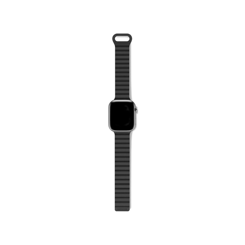 BANDA PARA APPLE WATCH 44/45 MM MAGNE TICA LOOP NEGRA - 2