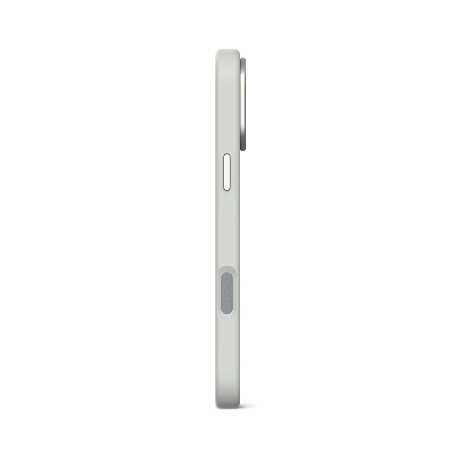 FUNDA SILICONA ANTIMICROBIAL MAGSAFE IPHONE 16 PRO MAX GRIS - 5