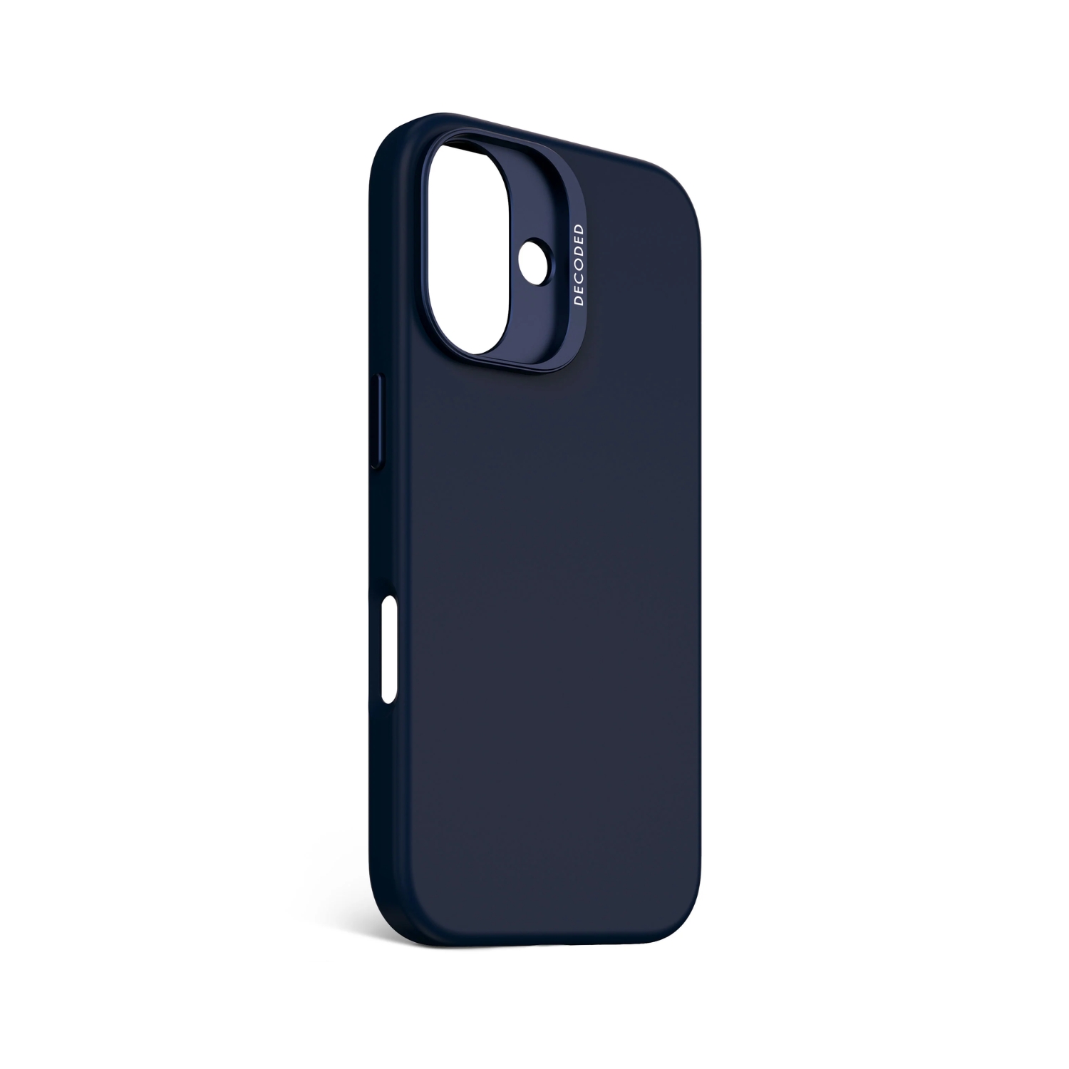FUNDA SILICONA ANTIMICROBIAL MAGSAFE IPHONE 16 AZUL MARINO - 2