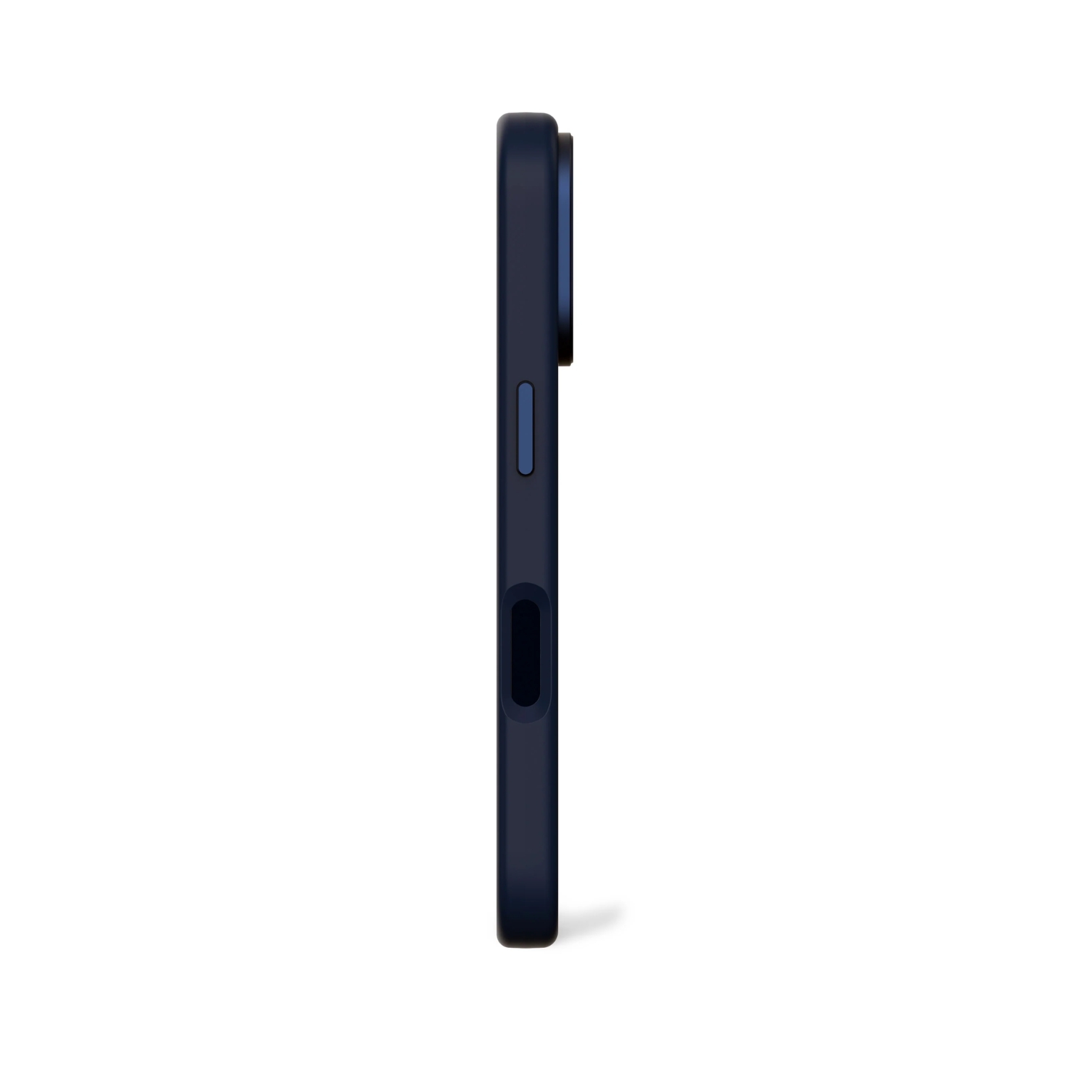 FUNDA SILICONA ANTIMICROBIAL MAGSAFE IPHONE 16 AZUL MARINO - 5