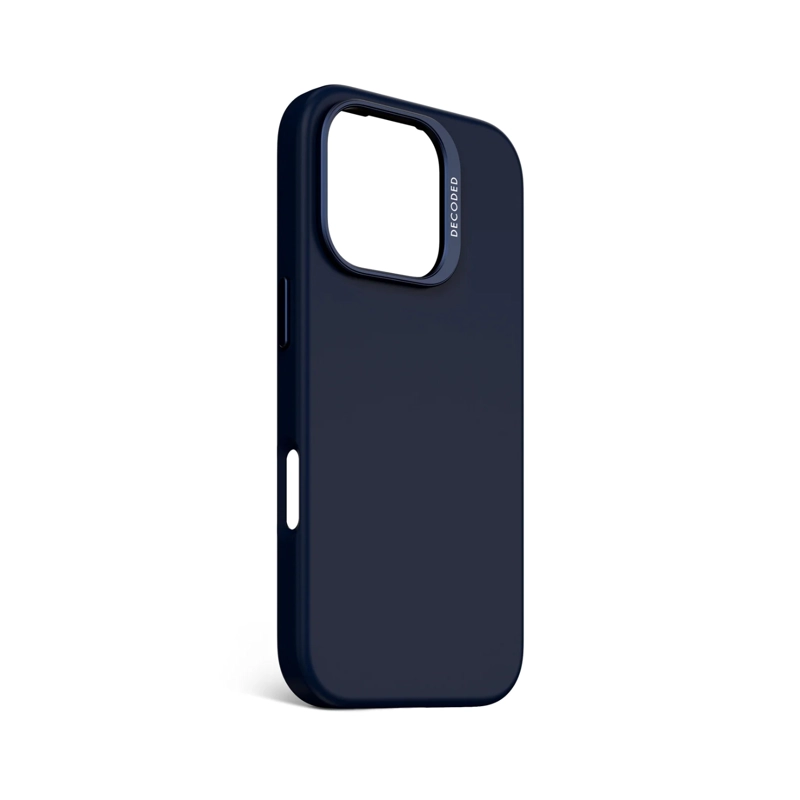 FUNDA SILICONA ANTIMICROBIAL MAGSAFE IPHONE 16 PRO AZUL - 2