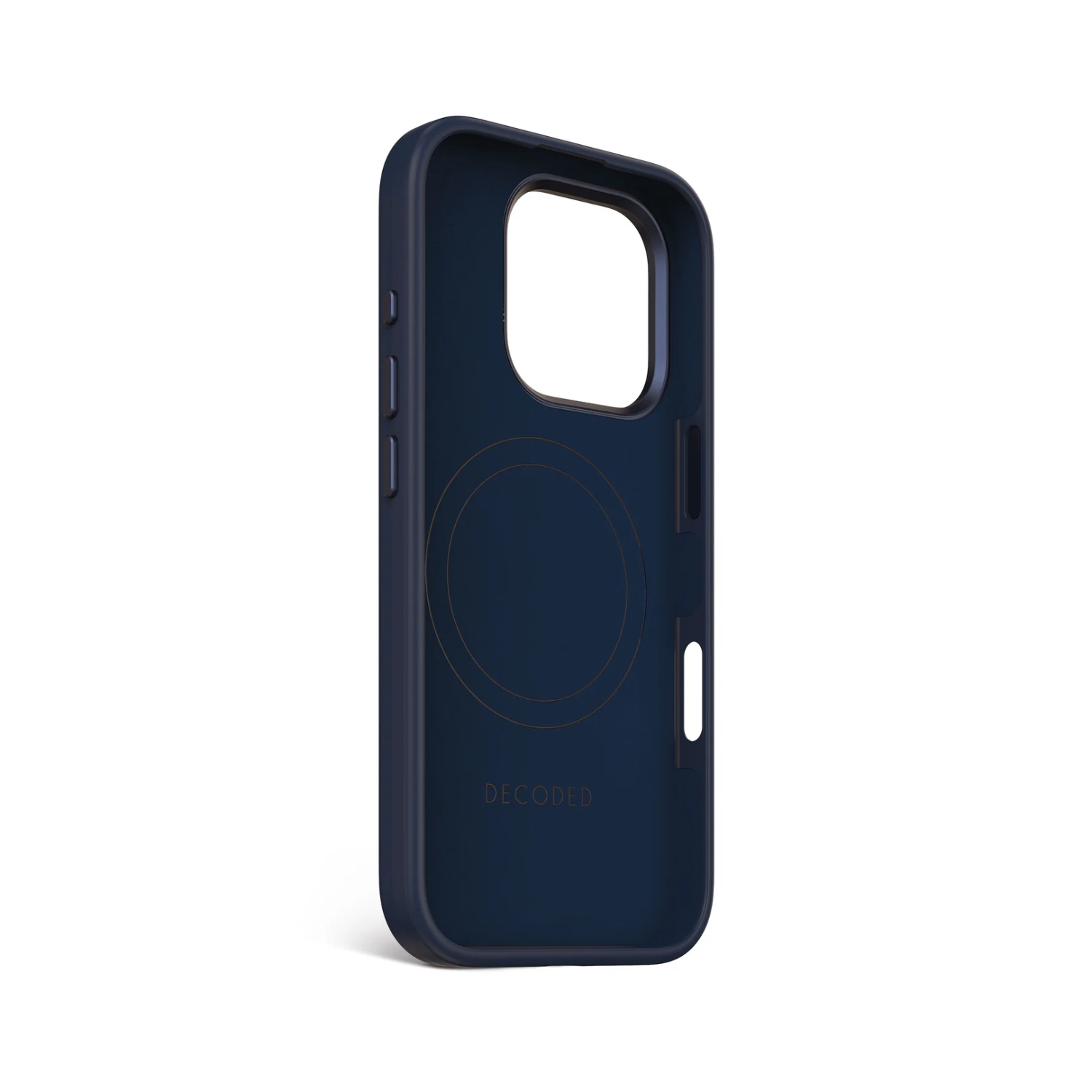 FUNDA SILICONA ANTIMICROBIAL MAGSAFE IPHONE 16 PRO AZUL - 4