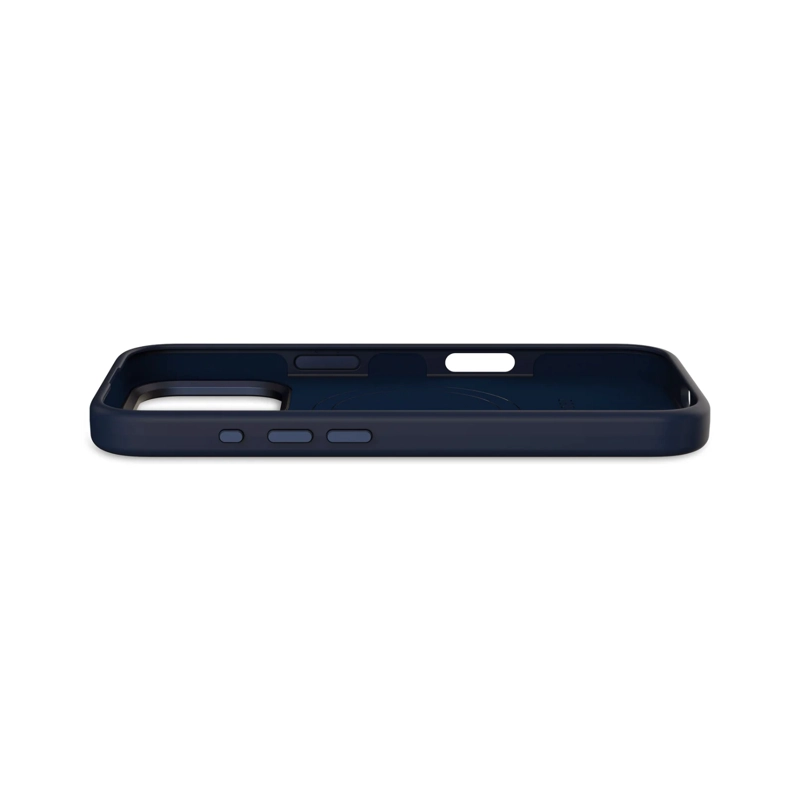 FUNDA SILICONA ANTIMICROBIAL MAGSAFE IPHONE 16 PRO AZUL - 6