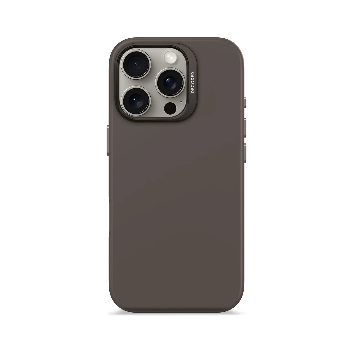 FUNDA SILICONA ANTIMICROBIAL MAGSAFE IPHONE 16 PRO NEGRO - 1