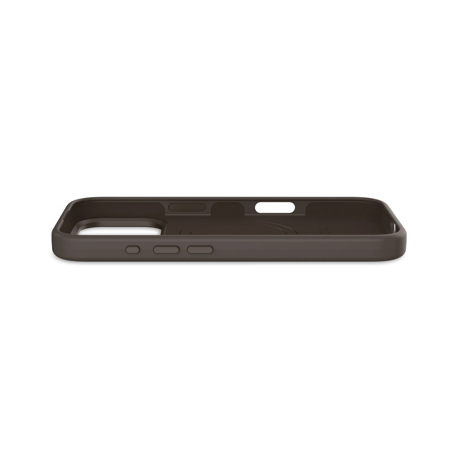 FUNDA SILICONA ANTIMICROBIAL MAGSAFE IPHONE 16 PRO NEGRO - 6