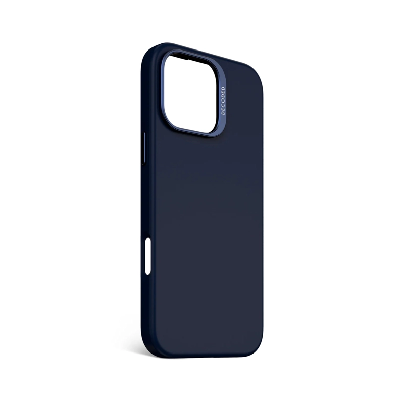 FUNDA SILICONA ANTIMICROBIAL MAGSAFE IPHONE 16 PRO MAX AZUL - 2