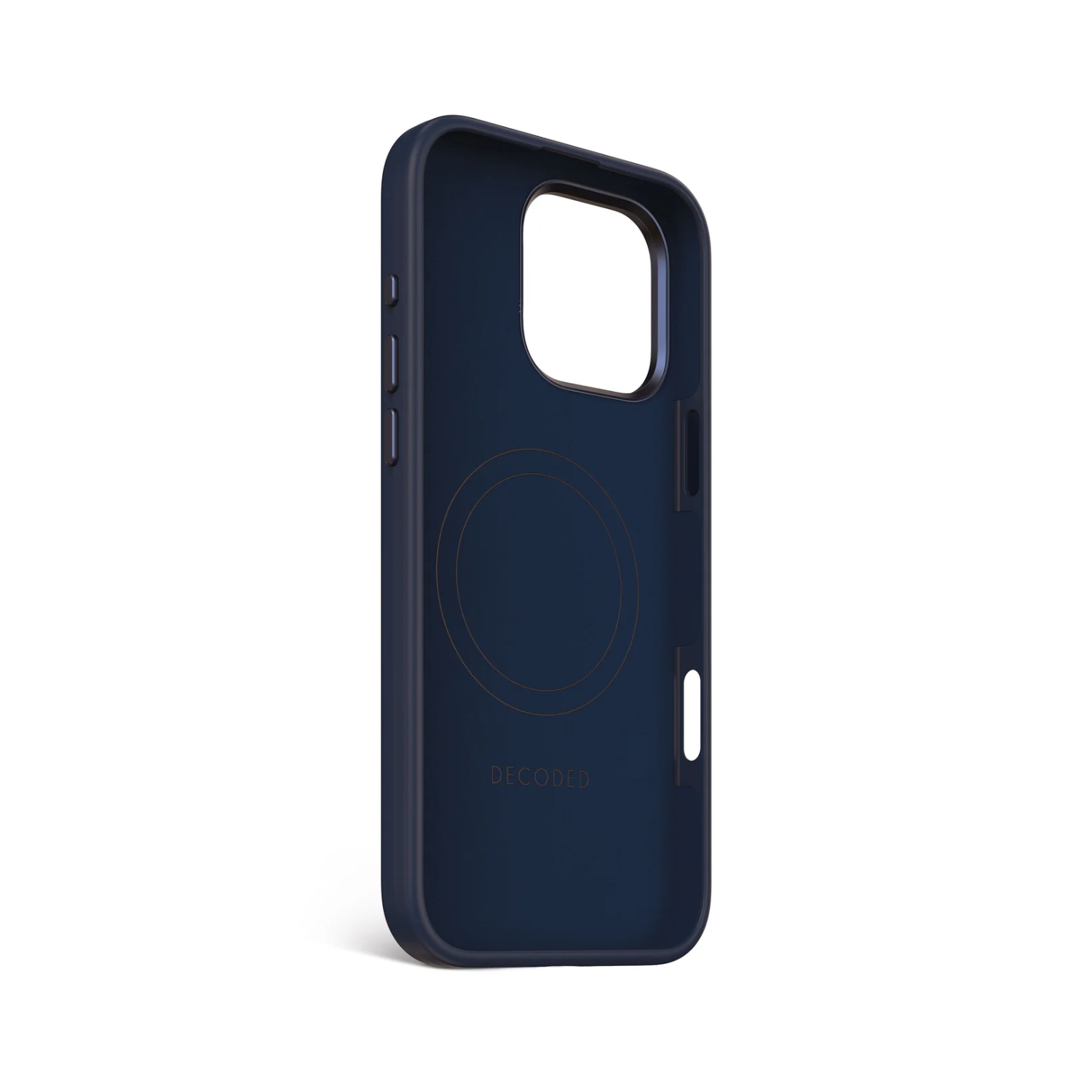 FUNDA SILICONA ANTIMICROBIAL MAGSAFE IPHONE 16 PRO MAX AZUL - 4