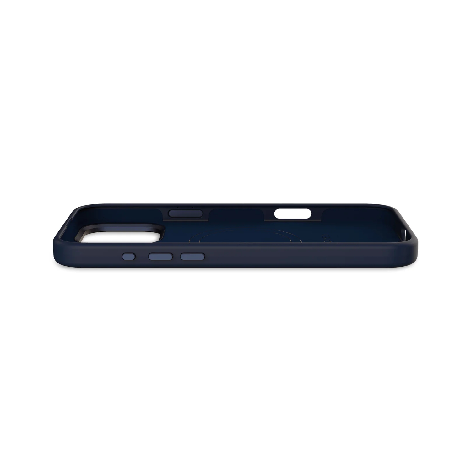 FUNDA SILICONA ANTIMICROBIAL MAGSAFE IPHONE 16 PRO MAX AZUL - 6