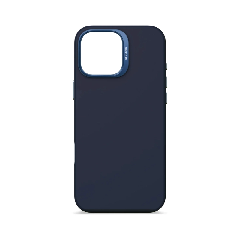 FUNDA SILICONA ANTIMICROBIAL MAGSAFE IPHONE 16 PRO MAX AZUL - 9