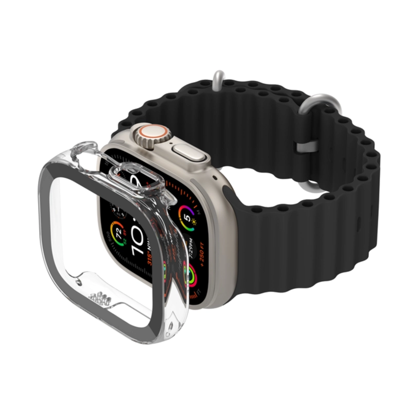 BUMPER PARA APPLE WATCH ULTRA / ULTRA 2 49 MM TRANSPARENTE - 1