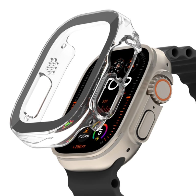 BUMPER PARA APPLE WATCH ULTRA / ULTRA 2 49 MM TRANSPARENTE - 2