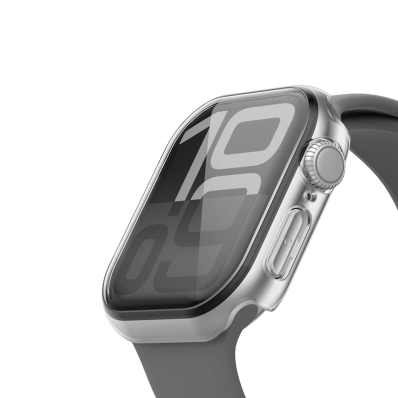 BUMPER PARA APPLE WATCH SERIES 10 DE 42 MM TRANSPARENTE - 2