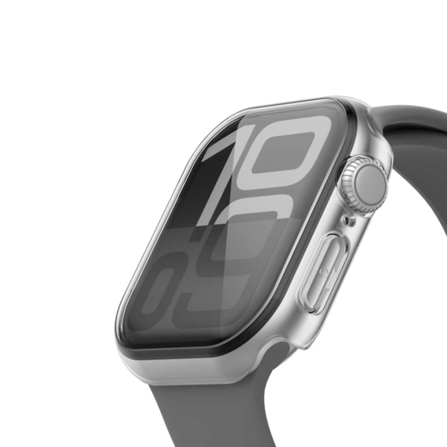 BUMPER PARA APPLE WATCH SERIES 10 DE 42 MM TRANSPARENTE - 2