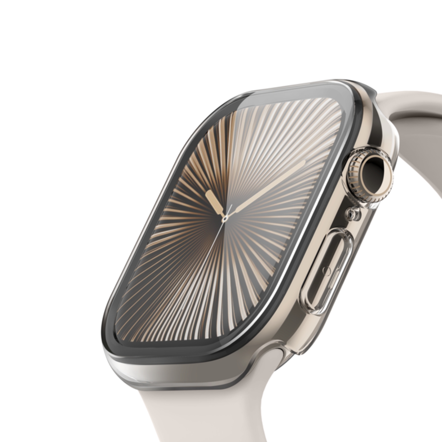 BUMPER PARA APPLE WATCH SERIES 10 DE 46 MM TRANSPARENTE - 2
