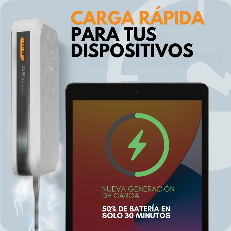 BATERIA 20.000 MAH 35W FUEL SERIES XTORM NEGRO MEDIANOCHE - 6