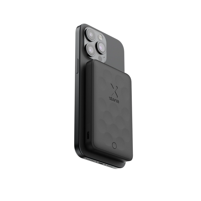 BATERIA 5.000 MAH CON CARGA MAGNE TICA 7.5W XTORM NEGRO - 2