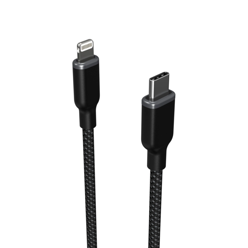 CABLE USB-C A LIGHTNING 2M 30W MOPHIE NEGRO - 3