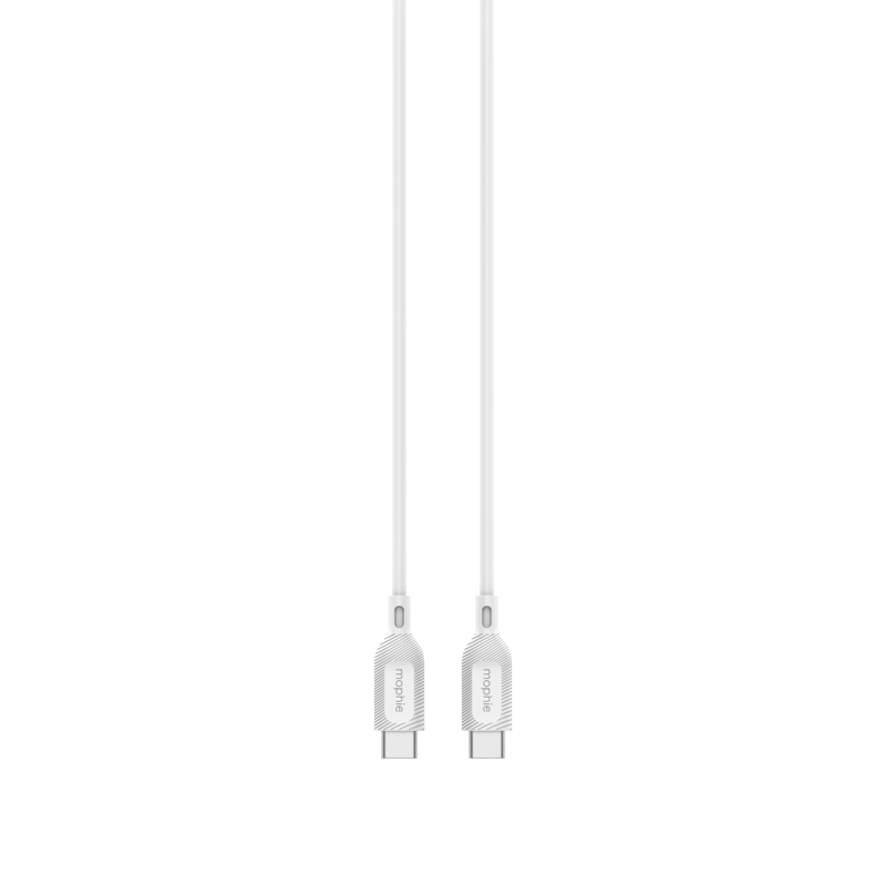 CABLE USB-C A USB-C 1M 60W MOPHIE BLANCO - 5