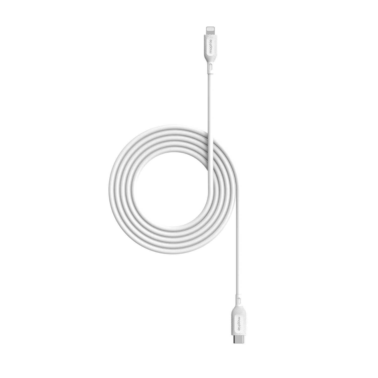 CABLE USB-C A LIGHTNING 2M 60W MOPHIE BLANCO - 1