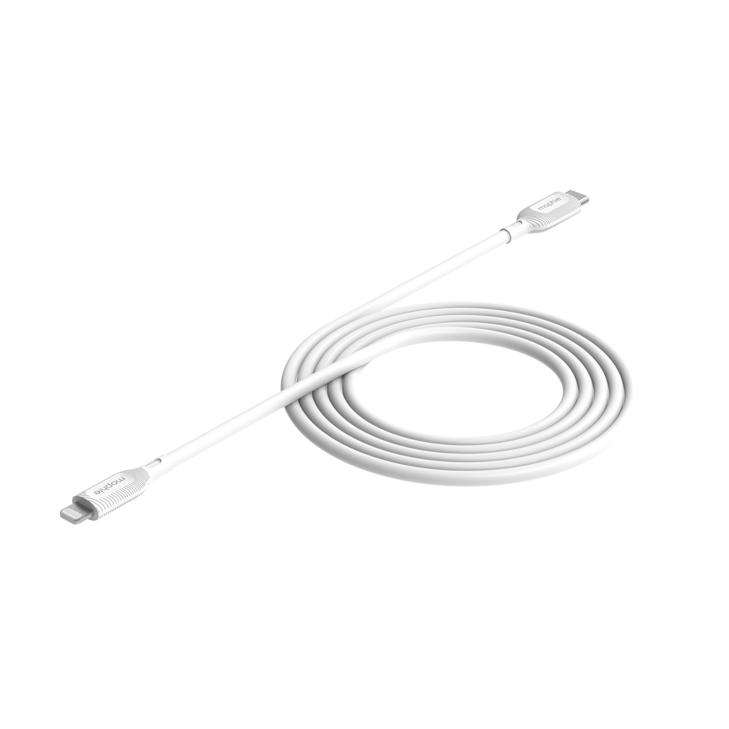 CABLE USB-C A LIGHTNING 2M 60W MOPHIE BLANCO - 2
