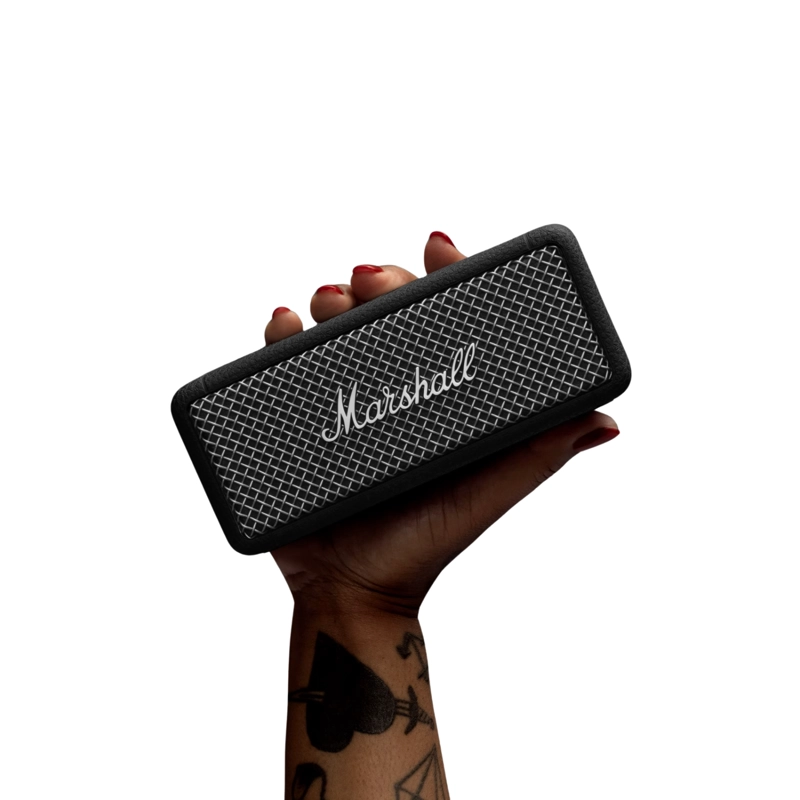 PARLANTE PORTATIL EMBERTON II MARSHALL BLACK &STEEL - 4