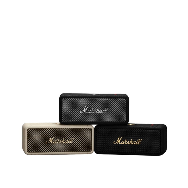 PARLANTE PORTATIL EMBERTON II MARSHALL BLACK &STEEL - 7